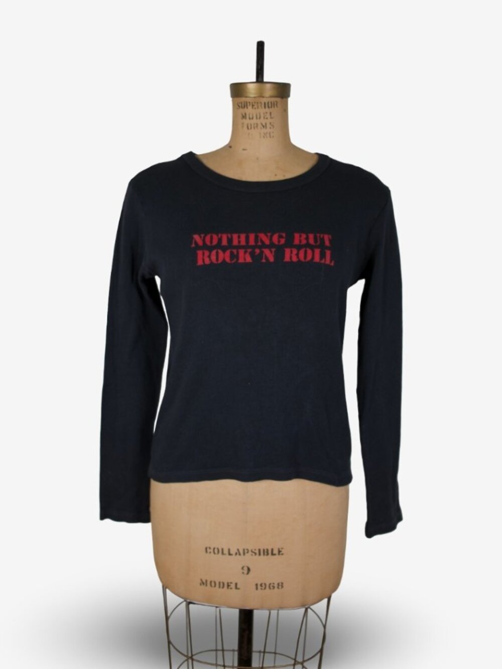 John Galt Brandy Melville Nothing But Rock'n Roll Longsleeve Top